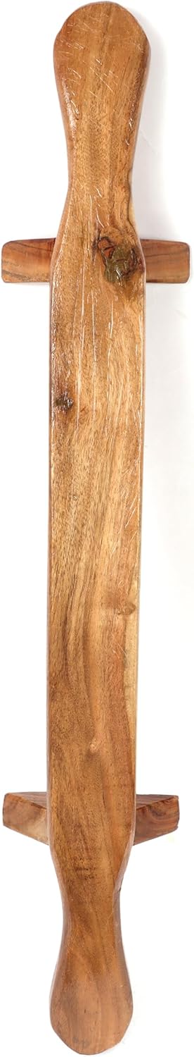 SHENA PUSH UP BAR FITNESS INDIAN CLUB MEEL KARLA KATAI FITNESS DURABLE WOODEN EQUIPMENT - 2.5 Ft, Assorted