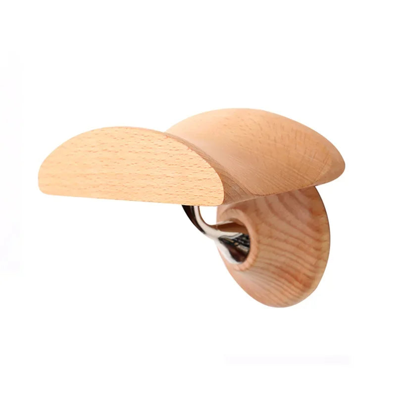 Wood Headphone Wall Mount Holder, with VHB Adhesive Tape and Screw, Holds 10 lbs