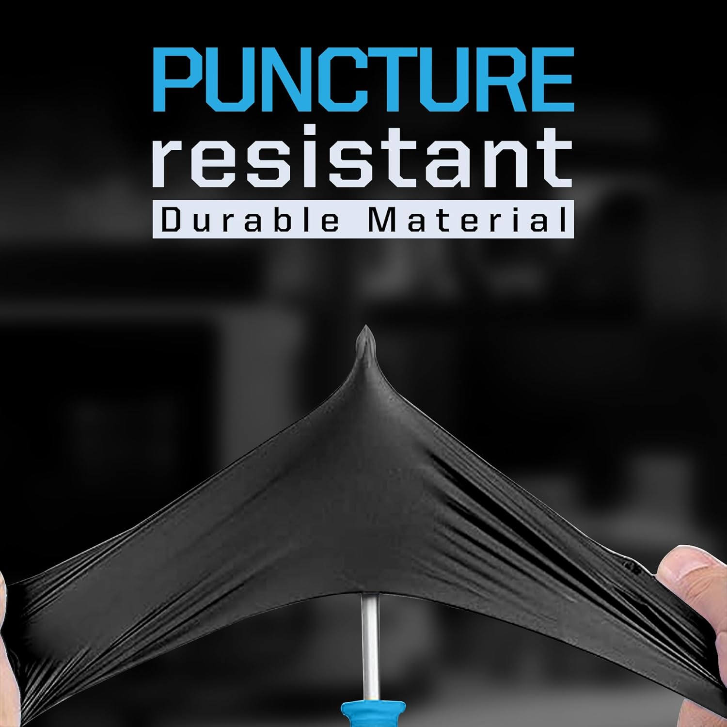 6Mil Black Nitrile Disposable Medical Exam Gloves - Heavy Duty 1000 PCS Gloves Powder-Free Latex-Free - Doctors, Nurses, Chefs, Mechanics, Cleaning, Food Prep & More
