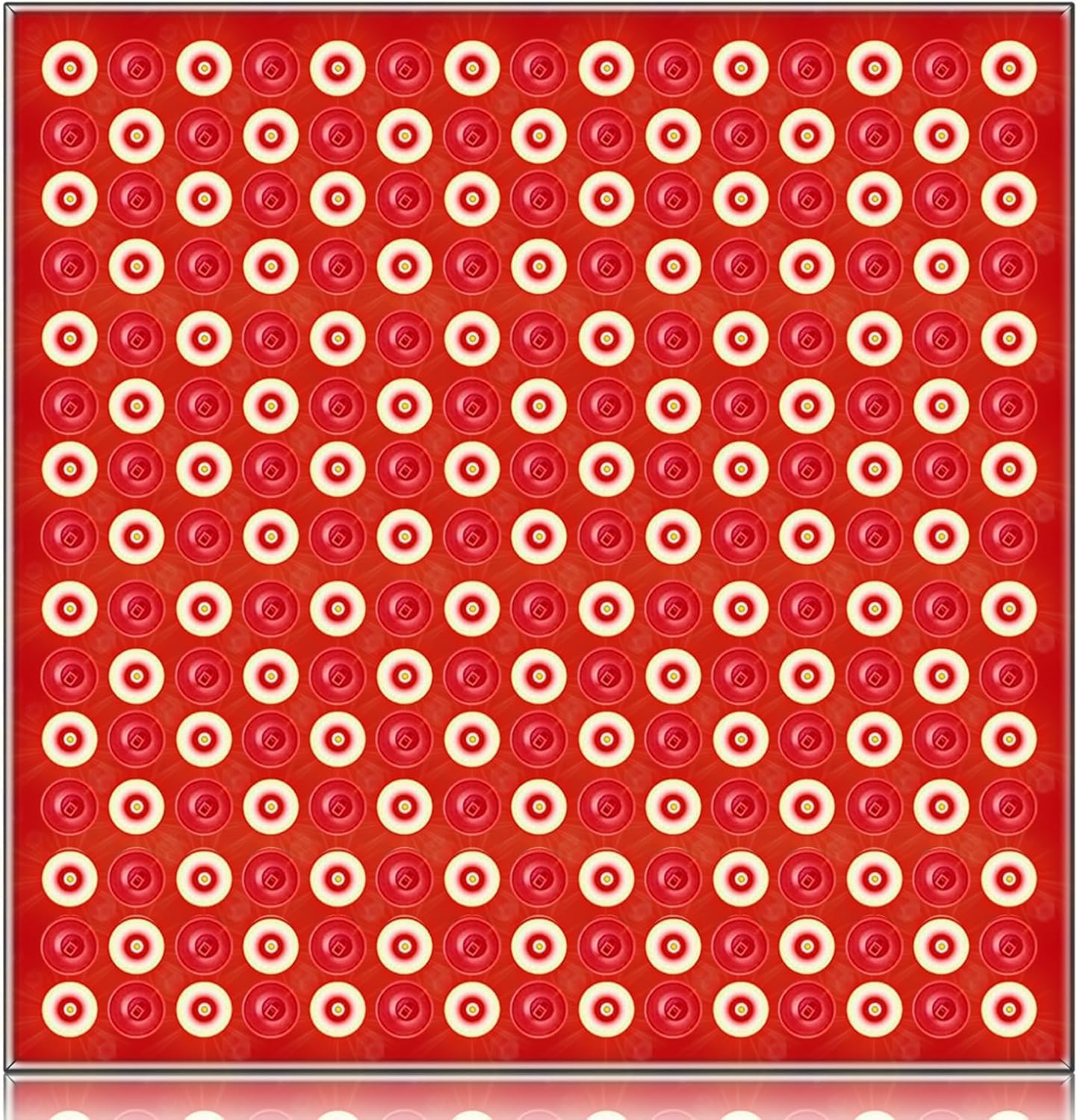 LED Infrared Red Light Therapy Device for Body | 45W High-Powered 660nm LED & 850nm Near Red Light Therapy Panel Combo - Muscle Pain Relief, Skin Rejuvenation