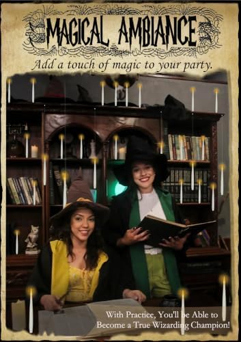 Halloween Decoration Floating Candle with Wand Magic LED Flickering-20PCs