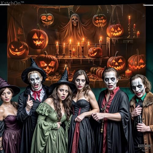 Spooky Halloween Backdrop 72x44 Inch | Halloween Party Decorations
