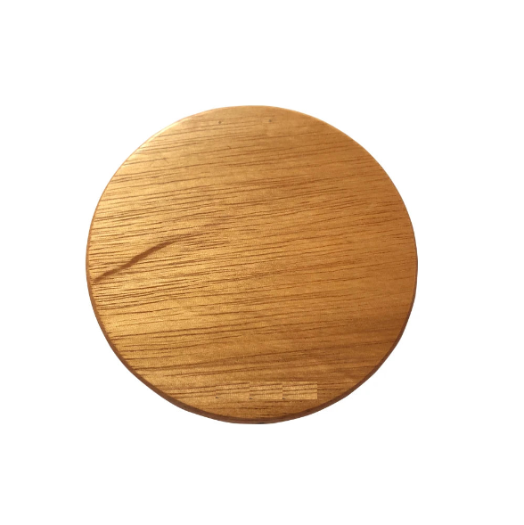 Wireless Charger Pad Bamboo Wood Cell Phone Wireless Chargers 10W Power Fast Charging Station with Charging Cable for Home Office (Copy)