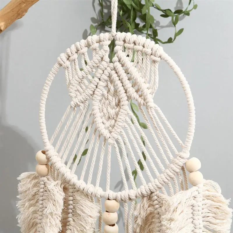 1 Pack Wooden Bamboo Floral Hoop Large Wooden Wreath Hoop Craft Rings Bamboo Circles Macrame Hoops Rings for DIY Dream Catcher, Wedding Wreath Decor, Wall Hanging Crafts(