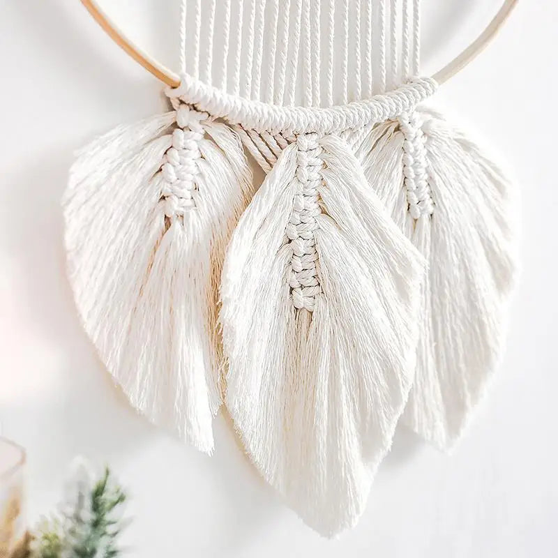 1 Pack Wooden Bamboo Floral Hoop Large Wooden Wreath Hoop Craft Rings Bamboo Circles Macrame Hoops Rings for DIY Dream Catcher, Wedding Wreath Decor, Wall Hanging Crafts(