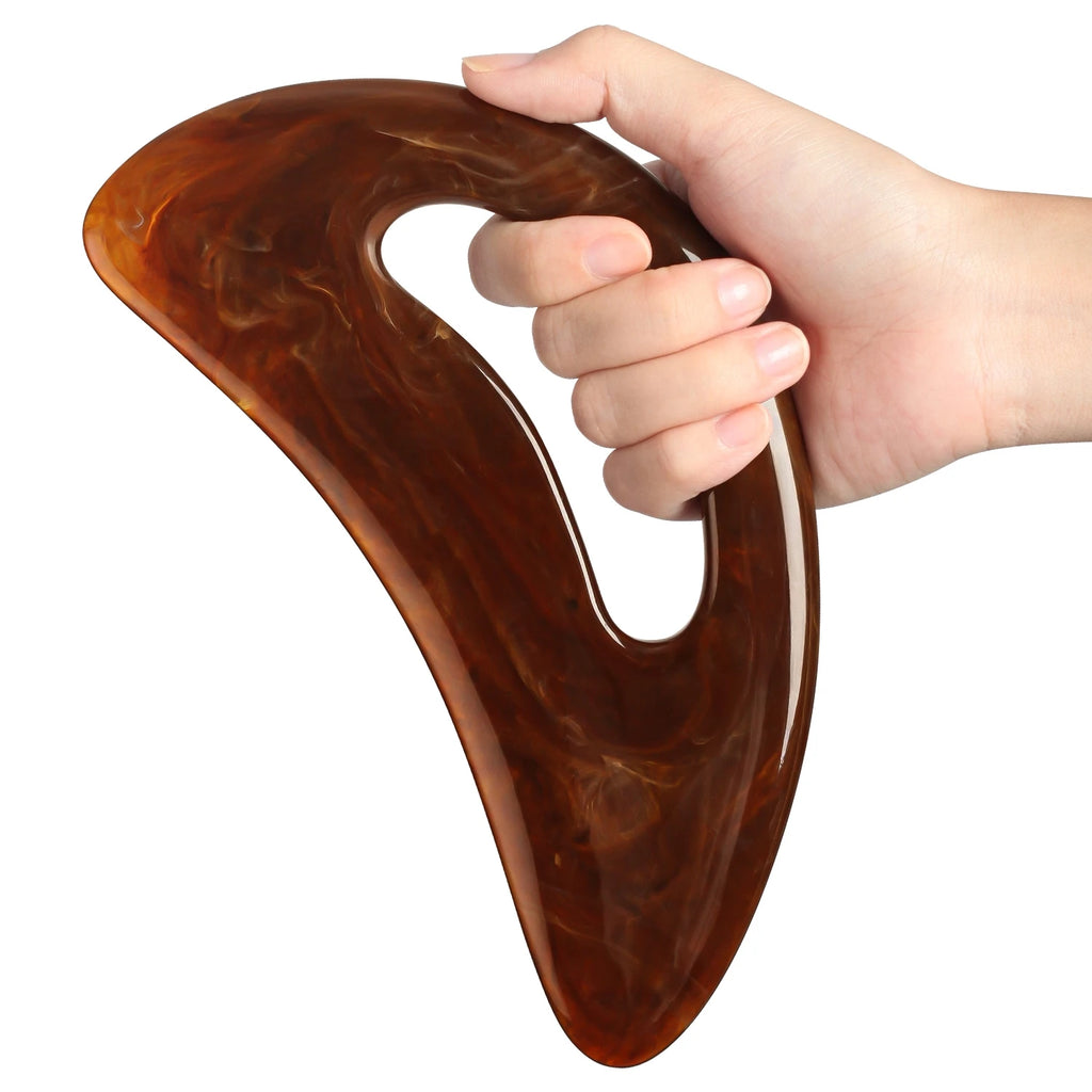 enttgo Body Gua Sha Tool Wooden Lymphatic Drainage Tool,Guasha Massage Tools for Anti Cellulite and Relieve Muscle Fatigue,Wood Therapy Massage Tools for Neck Back Face Leg Facial