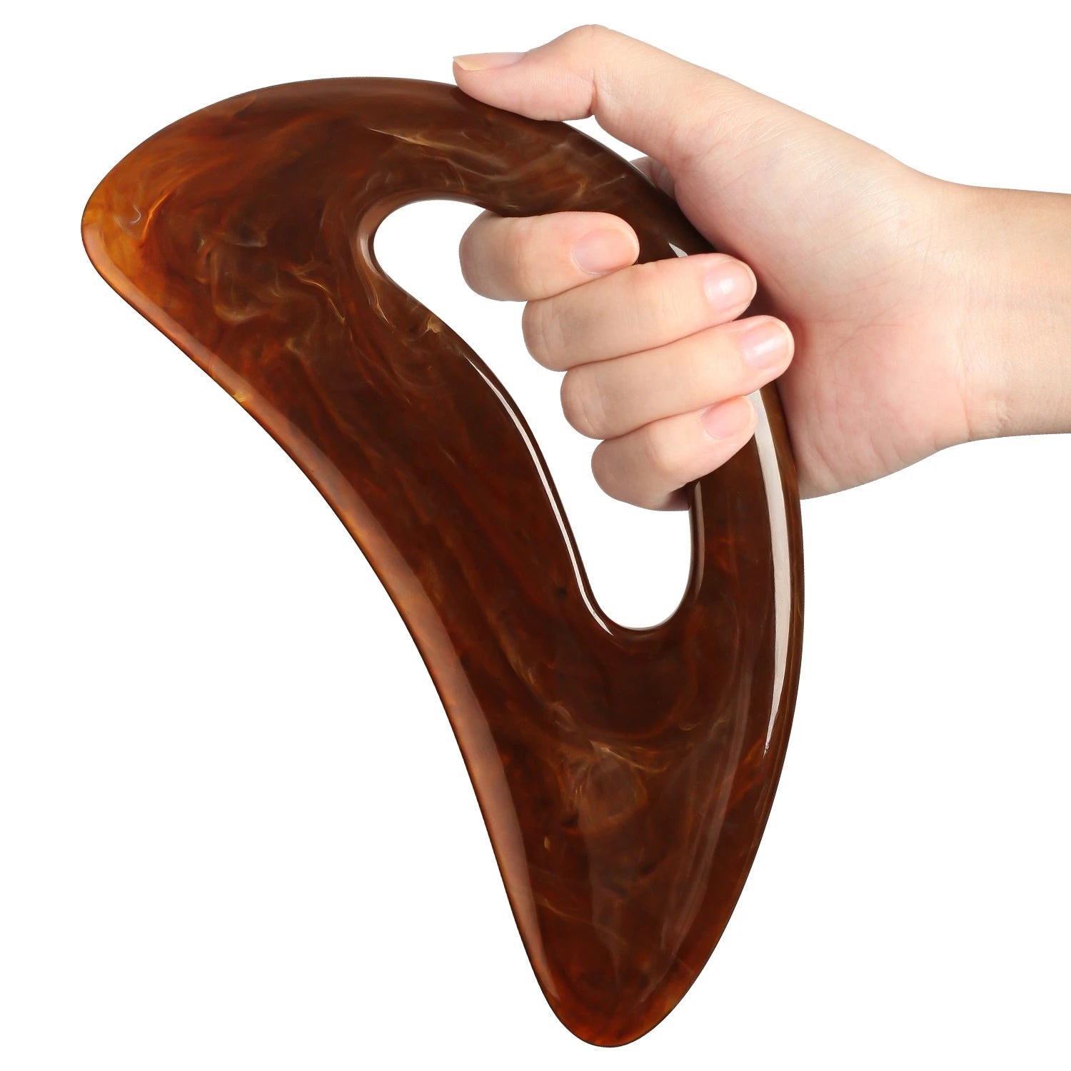 enttgo Body Gua Sha Tool Wooden Lymphatic Drainage Tool,Guasha Massage Tools for Anti Cellulite and Relieve Muscle Fatigue,Wood Therapy Massage Tools for Neck Back Face Leg Facial