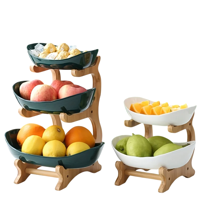 Ceramic Candy Dish Living RoomCeramic Candy Dish Living Room Home Three-Layer Fruit Plate Snack Plate Creative Modern Dried Fruit Fruit Basket Home Three-Layer Fruit Plate Snack Plate Creative Modern Dried Fruit Fruit Basket