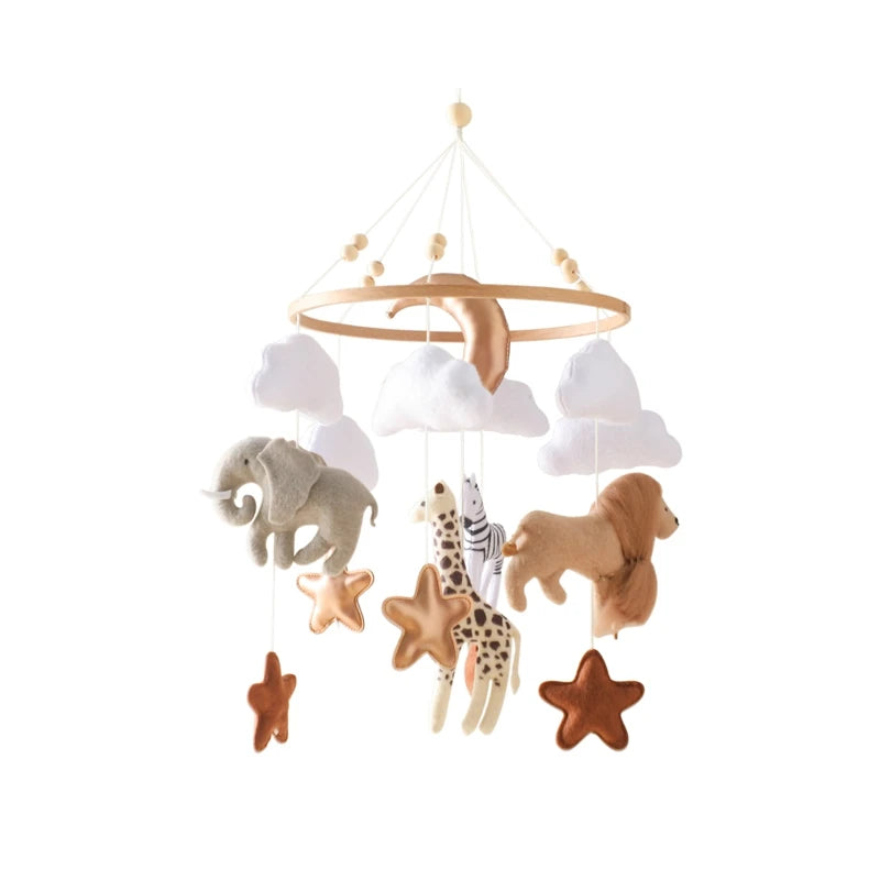 Baby Crib Mobile Arm,HBM Wooden Mobile Arm for Crib Mobile Hanger for Crib Baby Girl Nursery Decor