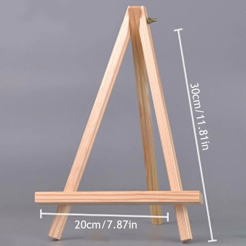 Easel for Painting, Stand for Sign, Tabletop Easels for Painting Canvases, Small Art Easel Canvas Stand Photo Display Tripod Holder for Kids Adults
