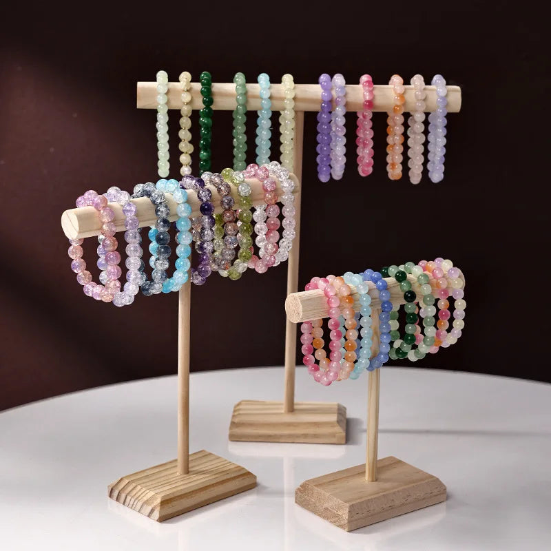 3pcs Necklace Jewelry Display Jewelry Stand Hovering T-Bar Bracelet Holder for Home Organization