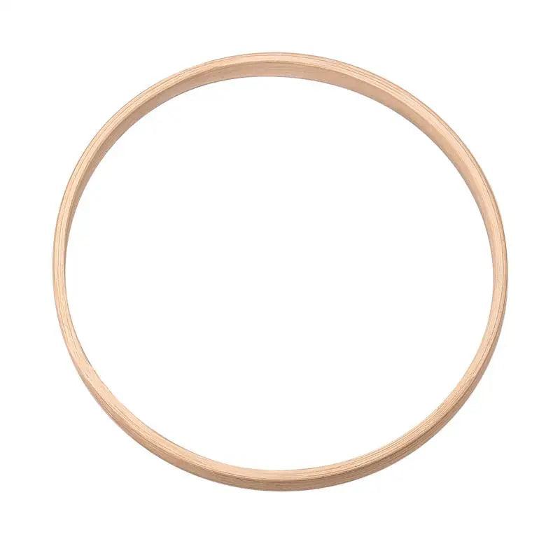 1 Pack Wooden Bamboo Floral Hoop Large Wooden Wreath Hoop Craft Rings Bamboo Circles Macrame Hoops Rings for DIY Dream Catcher, Wedding Wreath Decor, Wall Hanging Crafts(