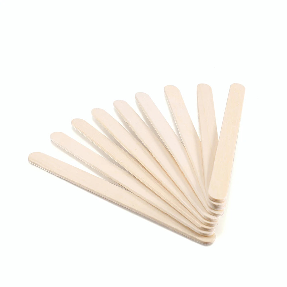 Popsicle Stick Premium Quality 50/100/150pcs - Craft Supplies Sticks - Bulk Popsicle Mixed Sizes Assorted Multi Mini Large Wood Strips - Craft for Kids
