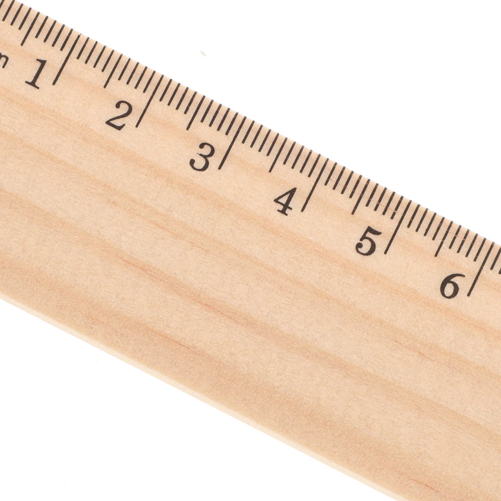 9Pcs Wooden Ruler Measuring Drafting Tools with Centimeters & Inches for School Classroom, Home and Office