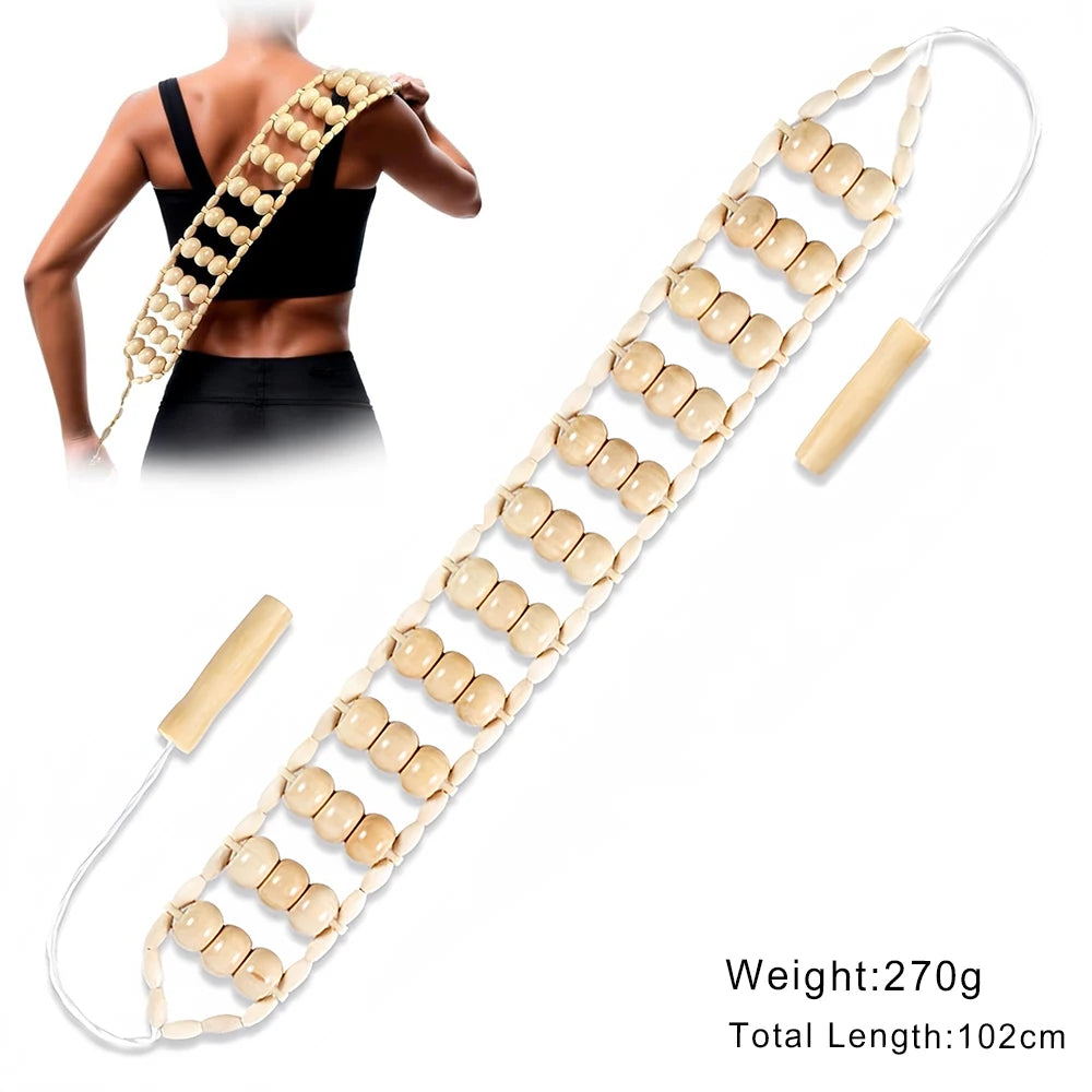 Wood Therapy Massage Tools Lymphatic Drainage Massager Maderoterapia Kit Wooden Massager Body Sculpting Tools for Muscle Pain Relief, Anti-Cellulite, Body Contouring and Shaping