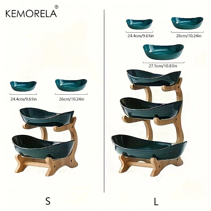 Ceramic Candy Dish Living RoomCeramic Candy Dish Living Room Home Three-Layer Fruit Plate Snack Plate Creative Modern Dried Fruit Fruit Basket Home Three-Layer Fruit Plate Snack Plate Creative Modern Dried Fruit Fruit Basket
