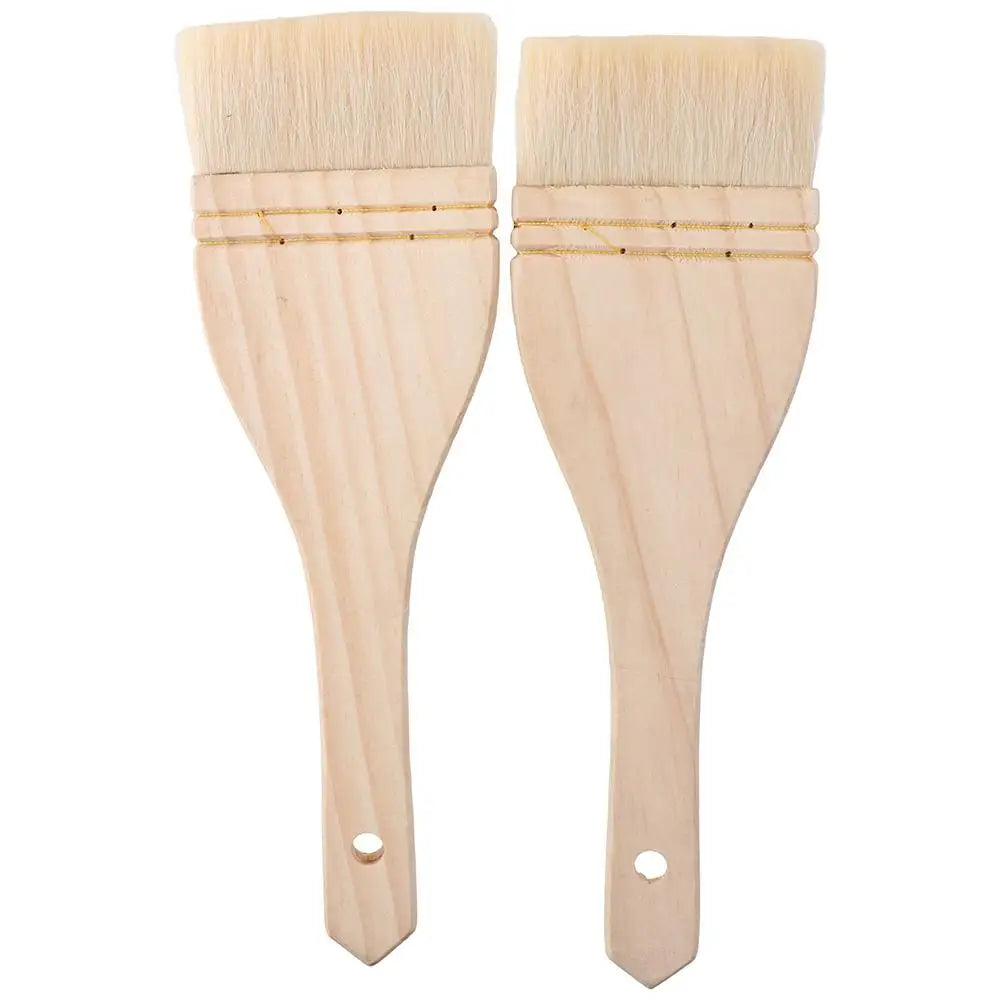 Pastry Brush, Natural Bristle Basting Brush, Cooking Brush, Food Brush, Butter Brush, Baster Brush, BBQ Brushes for Sauce, Kitchen Baking Brushes for Oil, Grilling, Marinade