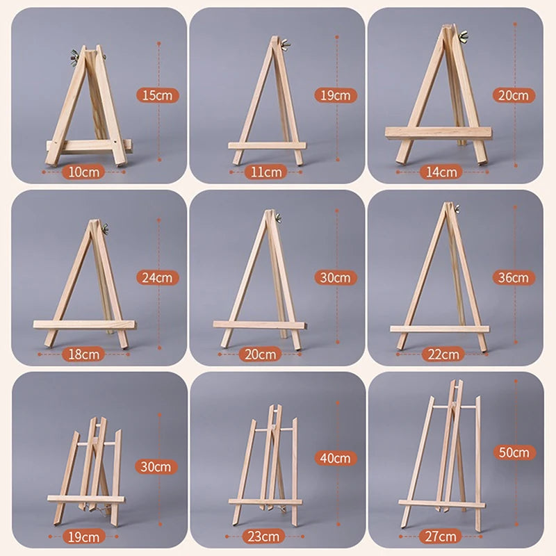 Easel for Painting, Stand for Sign, Tabletop Easels for Painting Canvases, Small Art Easel Canvas Stand Photo Display Tripod Holder for Kids Adults