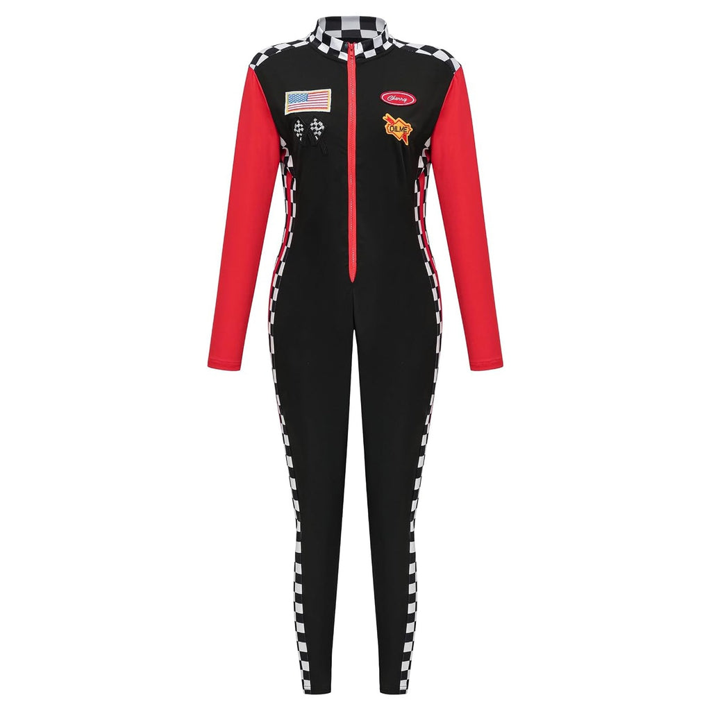 Halloween Sexy Race Car Driver Costume Women 2026 for Talladega Nights