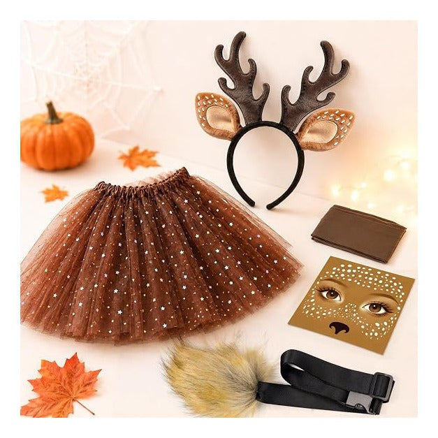 5 Pcs Deer Costume for Adult Women
