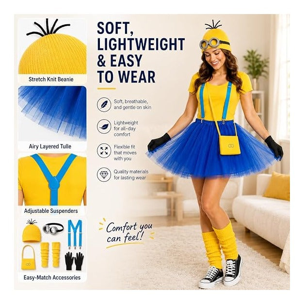Pcs Halloween Costumes for Adults, Funny Adult Costumes for Women
