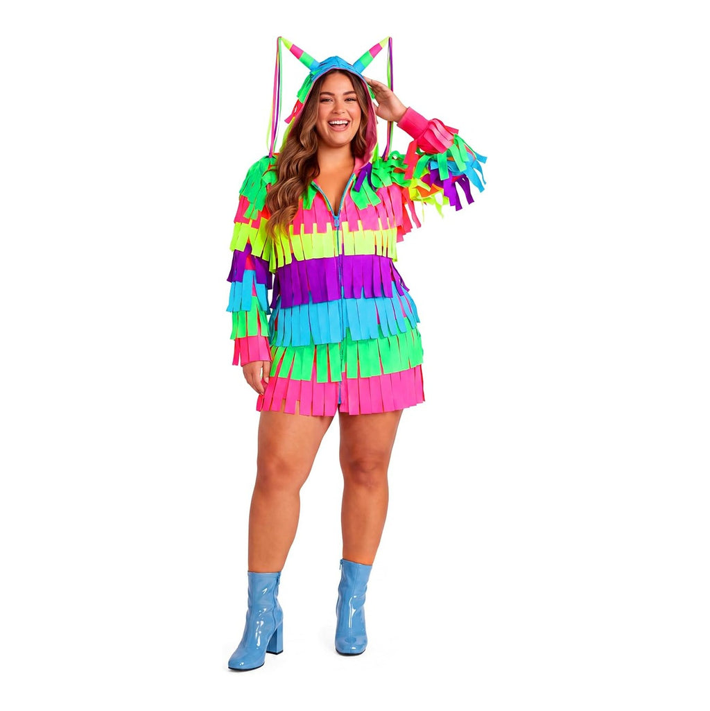 Elves Women's Halloween Costume - Hooded Long Sleeve Dress