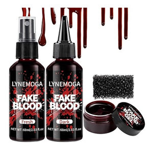 Halloween Fake Blood Kit, SFX Makeup, Festival Costume
